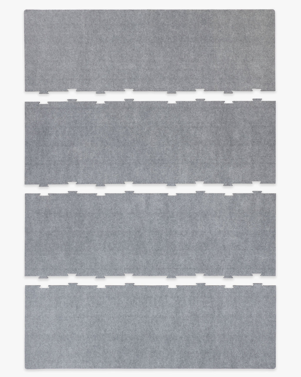 Sous-tapis antidérapant moderne et pratique avec endos rembourré adhérent de 3 mm pour le salon et la chambre à coucher