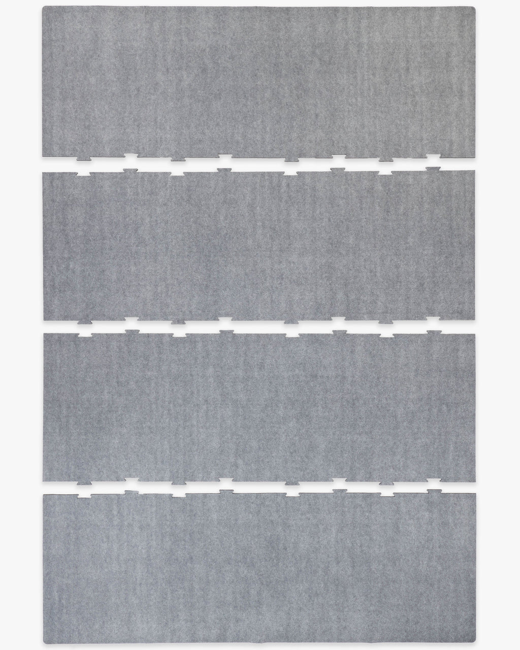Sous-tapis antidérapant moderne et pratique avec endos rembourré adhérent de 3 mm pour le salon et la chambre à coucher