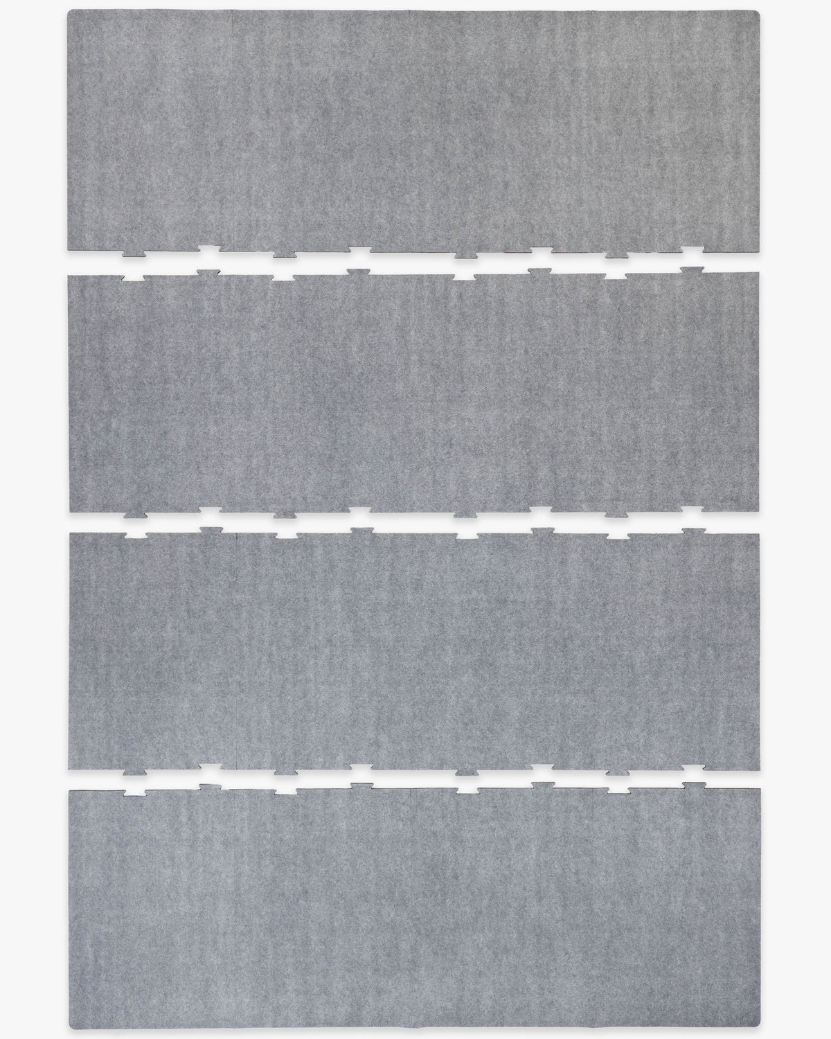 Sous-tapis antidérapant moderne et pratique avec endos rembourré adhérent de 3 mm pour le salon et la chambre à coucher