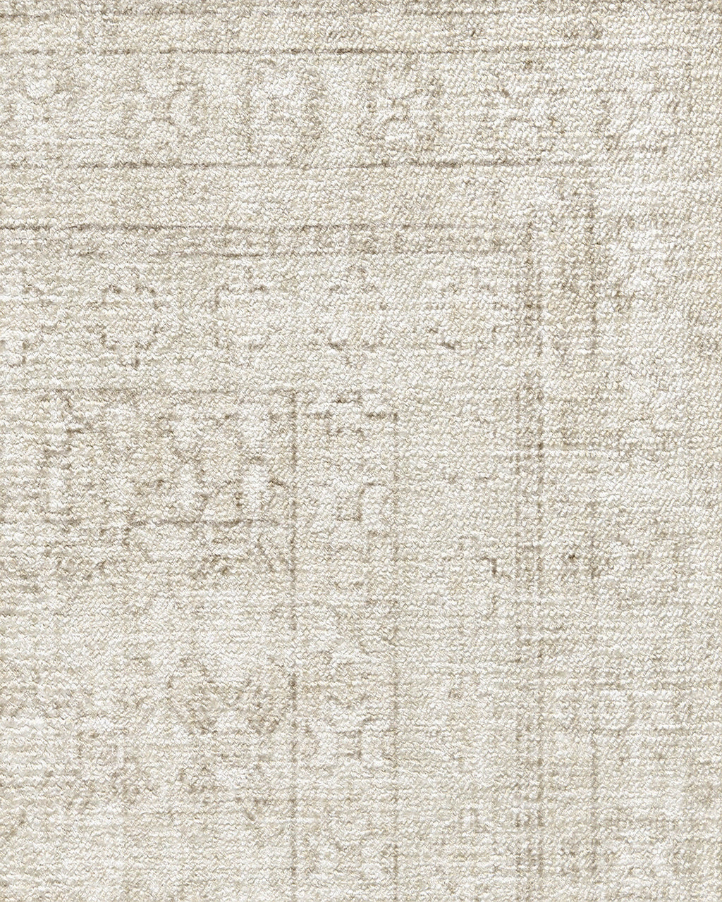 Tapis plat européen vintage avec motif vieilli lavable beige et ivoire inspiré des cafés, pour le salon et la chambre à coucher