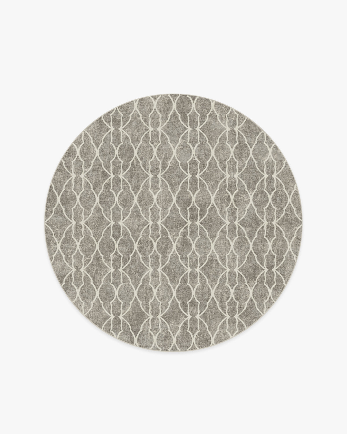 Tapis plat à tissage Sci-Fi pour enfant et salon, motif treillis tête iconique gris cendré
