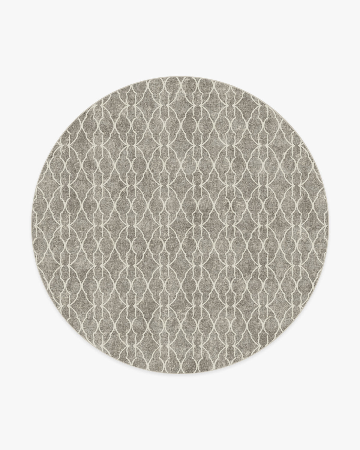 Tapis plat à tissage Sci-Fi pour enfant et salon, motif treillis tête iconique gris cendré