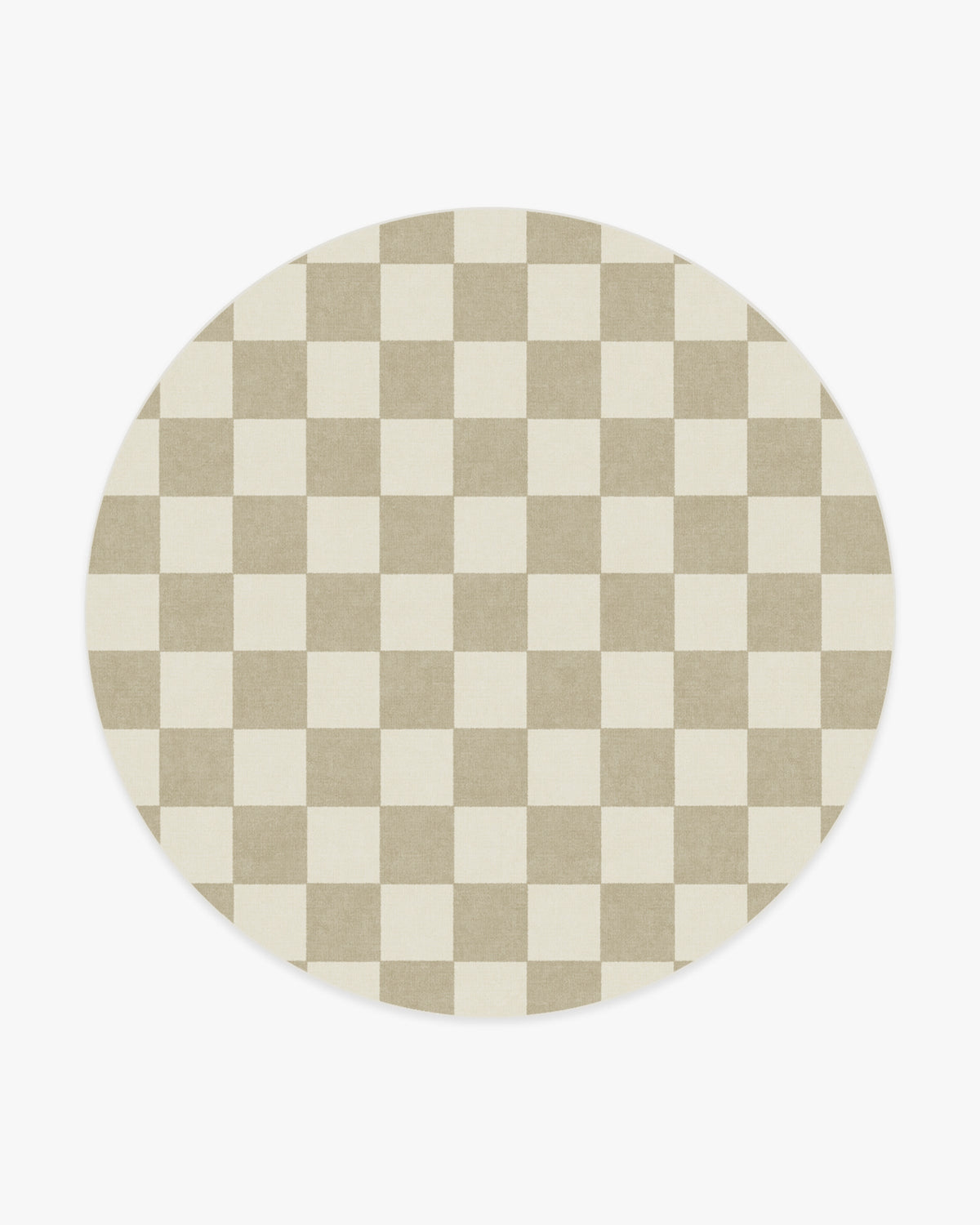 Tapis tissé plat moderne et ludique à motif échiquier cappuccino lavable pour salon et chambre d'enfant