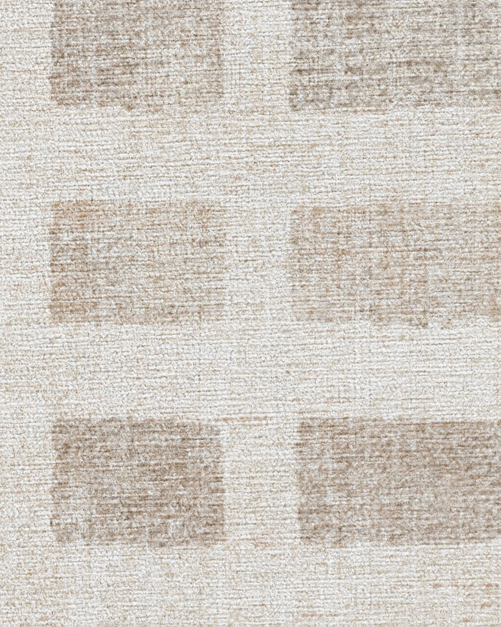 Tapis plat moderne et décontracté avec motif lavable en briques ivoire naturel, idéal pour le salon et la chambre.