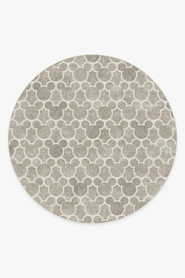 Tapis plat tissé de caractère moderne avec silhouette de treillis sur toute la surface en gris cendré pour chambre d'enfant et salon