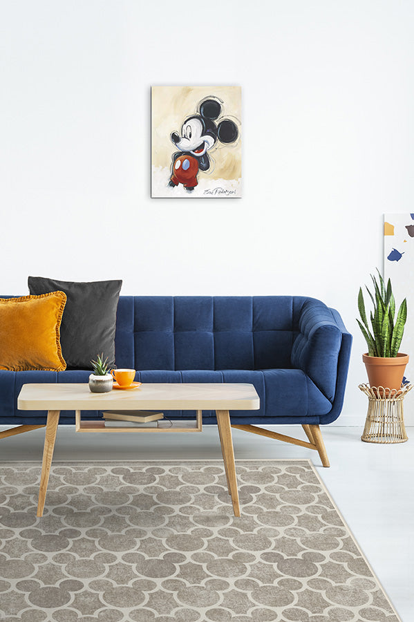 Tapis plat tissé de caractère moderne avec silhouette de treillis sur toute la surface en gris cendré pour chambre d'enfant et salon